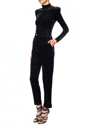 Glitter-printed trousers, zdjęcie 2 Glitter-printed trousers od Balmain